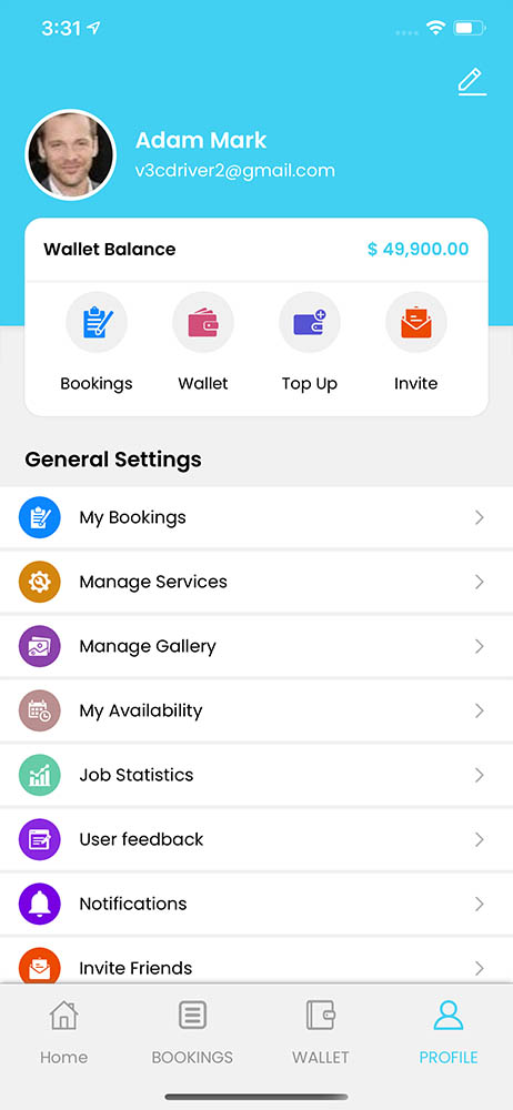 car washer app
