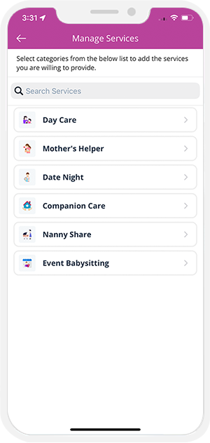 choose service categories choose service categories