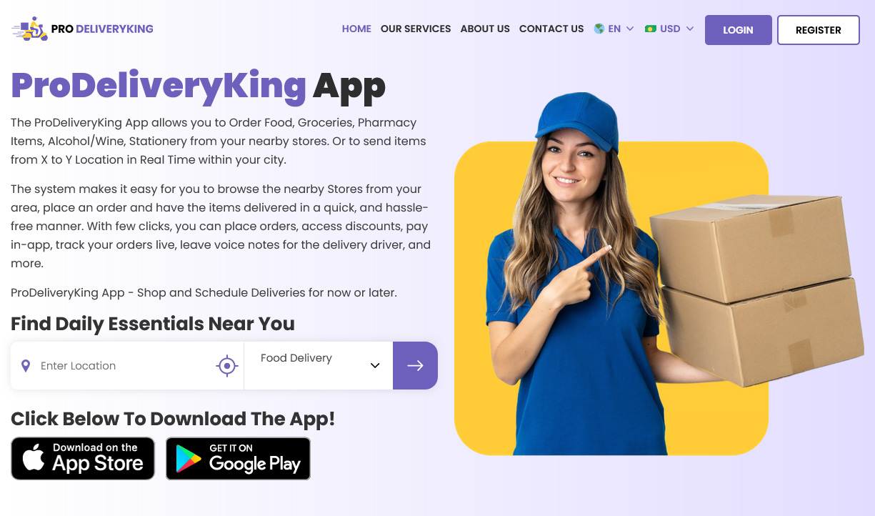website view