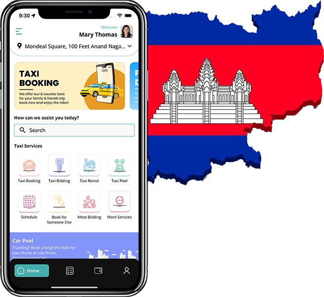 Gojek clone Cambodia