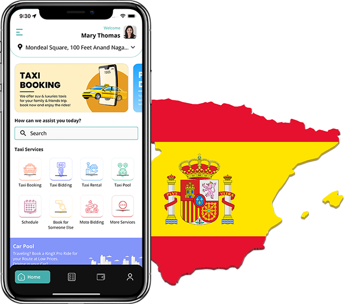 Gojek clone spanish