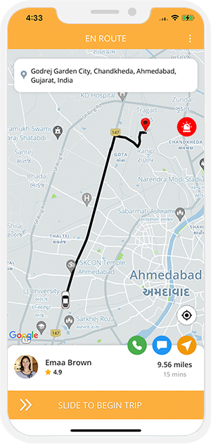 route navigate