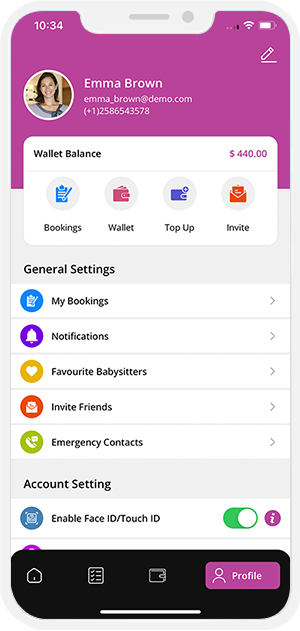 user app menu user app menu